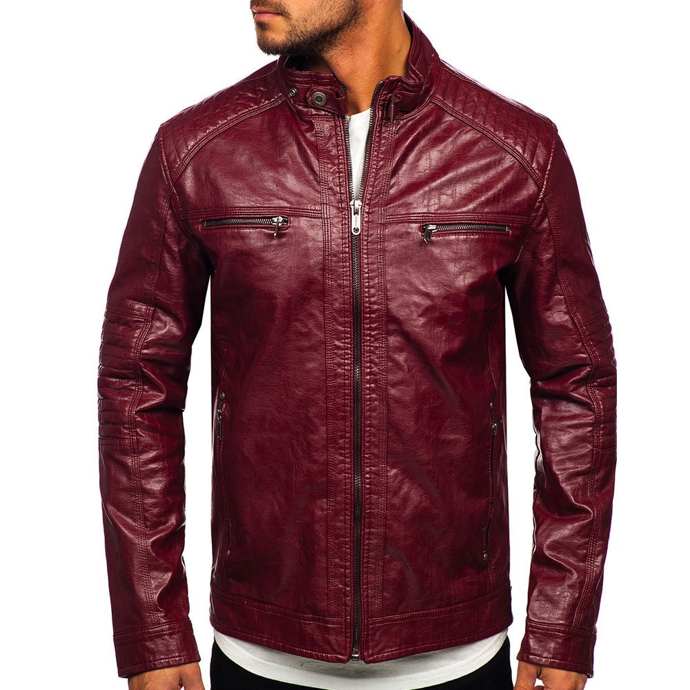 1-3-1.jpg Leather Jacket – Timeless Style, Premium Craftsmanship & Bold Attitude - Image 1